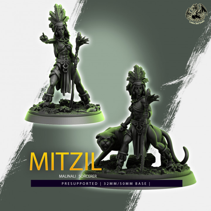 Mitzil - Malinali Sorcerer -'s Cover