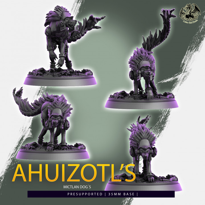 Ahuizotl's - Mictlan Dogs -'s Cover