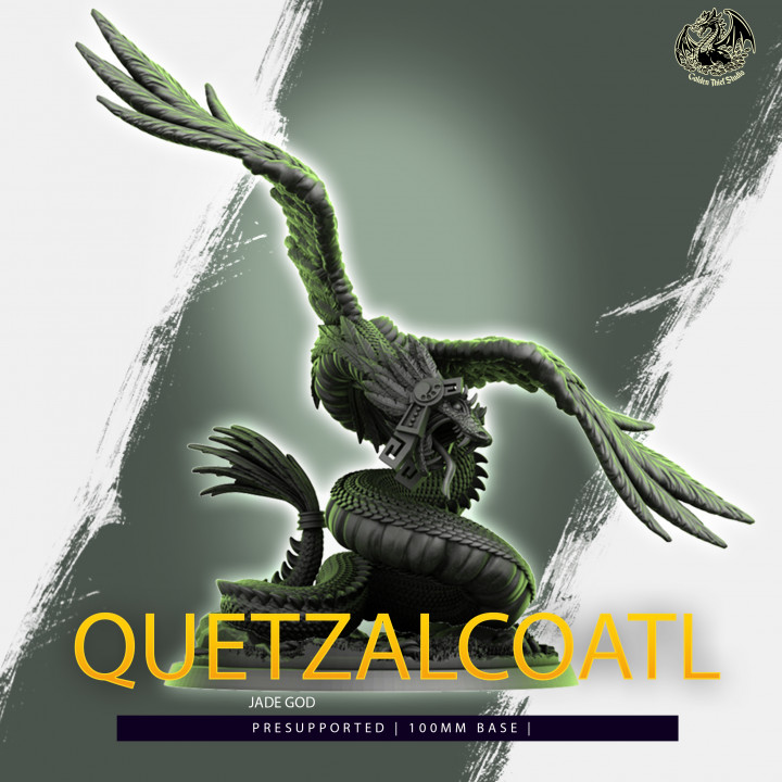 Quetzalcoatl - Jade God -'s Cover