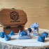 Dice Keepers - D10 Paladin miniature & polyhedral dice stand image
