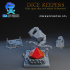 Dice Keepers - D10 Ranger miniature & polyhedral dice stand image