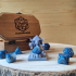 Dice Keepers - D100 Mindflayer miniature & polyhedral dice stand image