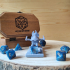 (FULL SET) Dice Keepers - 14 miniature & polyhedral dice stand image