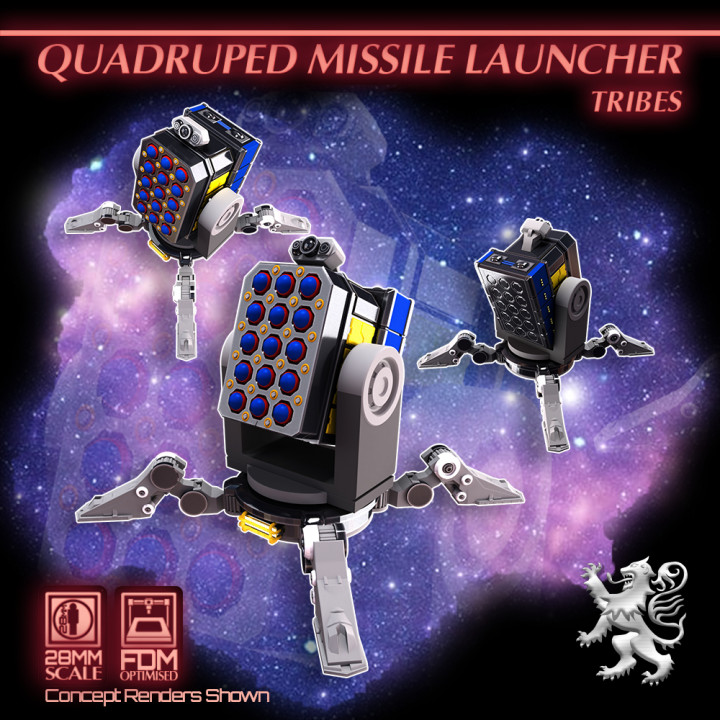 Quadruped Missile Launcher - Tribes's Cover