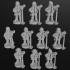 6-15mm Medieval Crossbowmen (4 Poses)  HYW-5 image