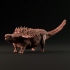 Polachantus defensive  1-35 and 1-72  scale pre-supported dinosaur image