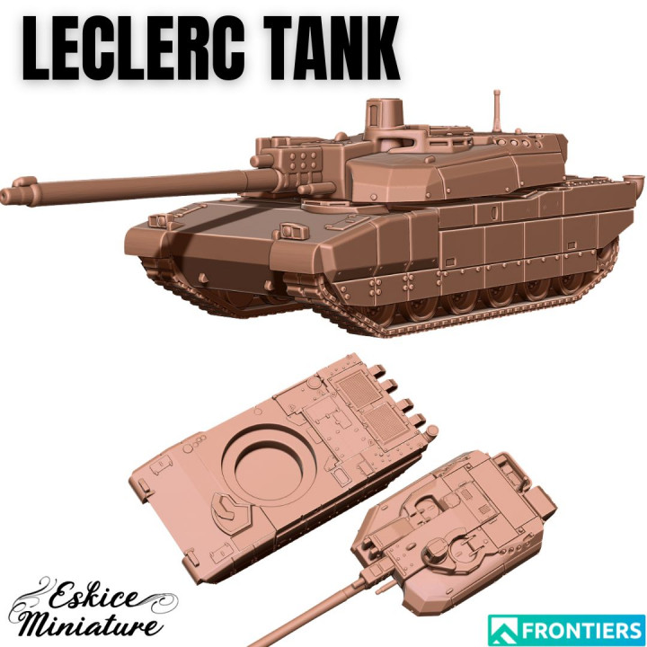 Leclerc tank - 28mm's Cover