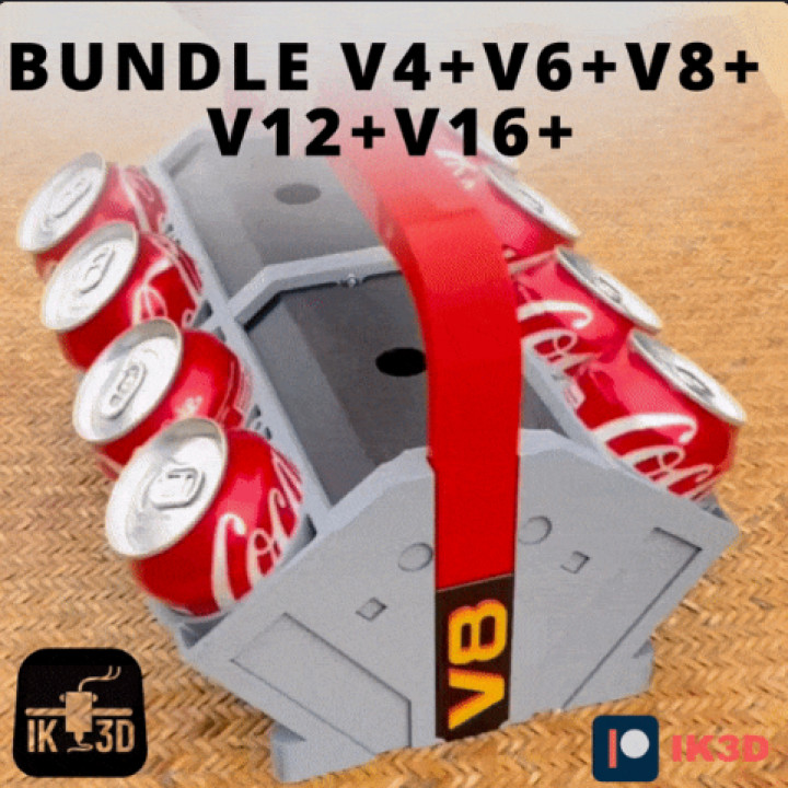V6 CAN COOLER FOR REGULAR AND MINI CANS