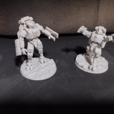 Picture of print of Xaiax Combatsuits