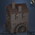 The Grisel Mill | Modular Fantasy/Medieval Mill| 50% Off all models with Patreon! image