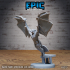 Winged Glider Pilot Levi Set / Steampunk Construct / War Tech / Battle Robot / Flying Cyberpunk Soldier image