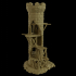 Infested Lookout Tower - Tabletop Terrain - 28 MM image