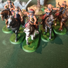 Picture of print of Cossack Cavalry Miniatures (32mm, modular)