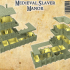 Medieval Slaver Manor - Tabletop Terrain - 28 MM image