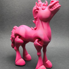 Picture of print of Public Release: Flexi Factory Pegasus, Unicorn, Horse and Alicorn