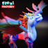 Public Release: Flexi Factory Pegasus, Unicorn, Horse and Alicorn image