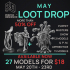 May Loot Drop - Puppet Masters Show & Apprentice - 27 Models - PRESUPPORTED image