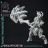 Temper - Great Wepon Fighter - Monster Hunting Party -  PRESUPPORTED - Illustrated and Stats - 32mm scale image
