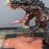 Toothy Rex - Large Monster -  PRESUPPORTED - Illustrated and Stats - 32mm scale print image