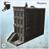 Modern brick building with chimney and staircase to the first floor (15) - Cold Era Modern Warfare Conflict World War 3 image