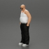 fat gangster standing with sunglasses image