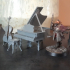 Music Room Instruments Set image