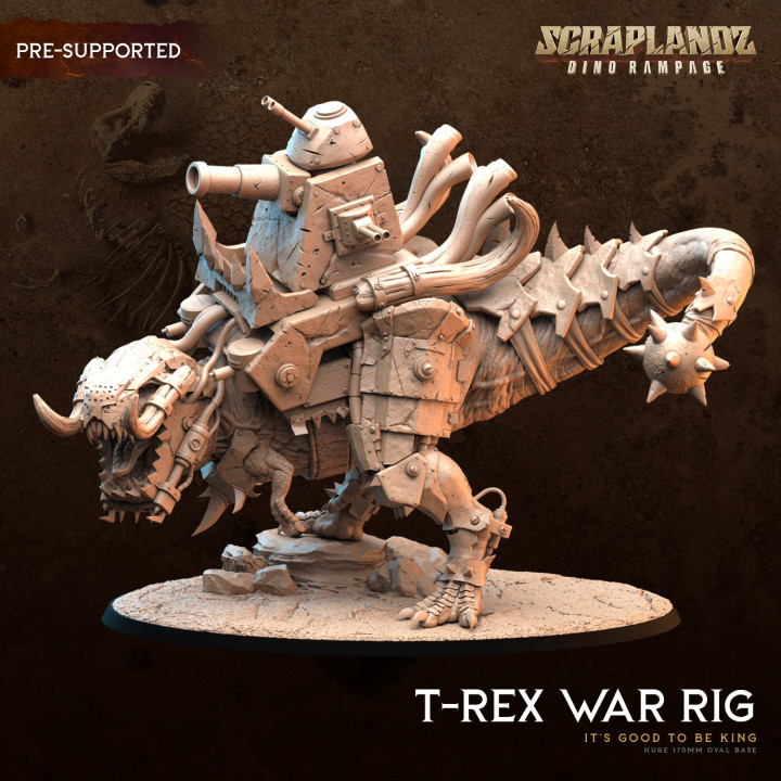 T-REX War Rig - Dark Gods Scraplandz's Cover