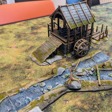 Picture of print of Lumber Mill - Tabletop Terrain - 28 MM