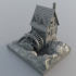 WaterMill House - Tabletop Terrain - 28 MM image