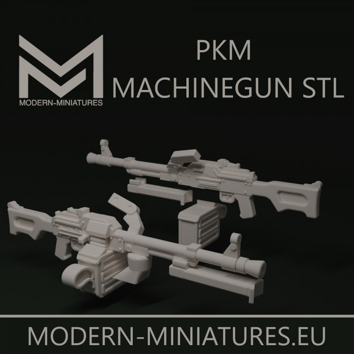 PKM MMG 7.62 Machinegun's Cover