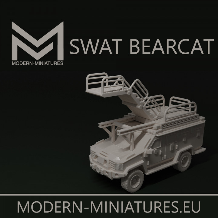 SWAT Truck Bearcat police truck's Cover