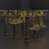 Infested Dwarf Pillars - Tabletop Terrain - 28 MM image