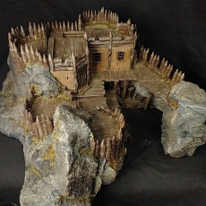 Picture of print of Small Pirate Cove - Tabletop Terrain - 28 MM