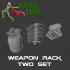 Mediaeval Weapon Rack Set Two image