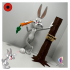 Bugs Bunny Standing print image