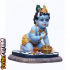 Divine Baby Krishna Loves His Sweets image