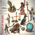 Court of Anubis - 14 Model Set - PRESUPPORTED - Illustrated and Stats - 32mm scale image