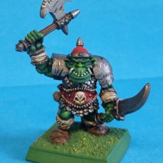 Picture of print of FREE STL! Old School Classic Orc