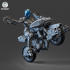 Scifi Rider+Bike+Mech 32mm image