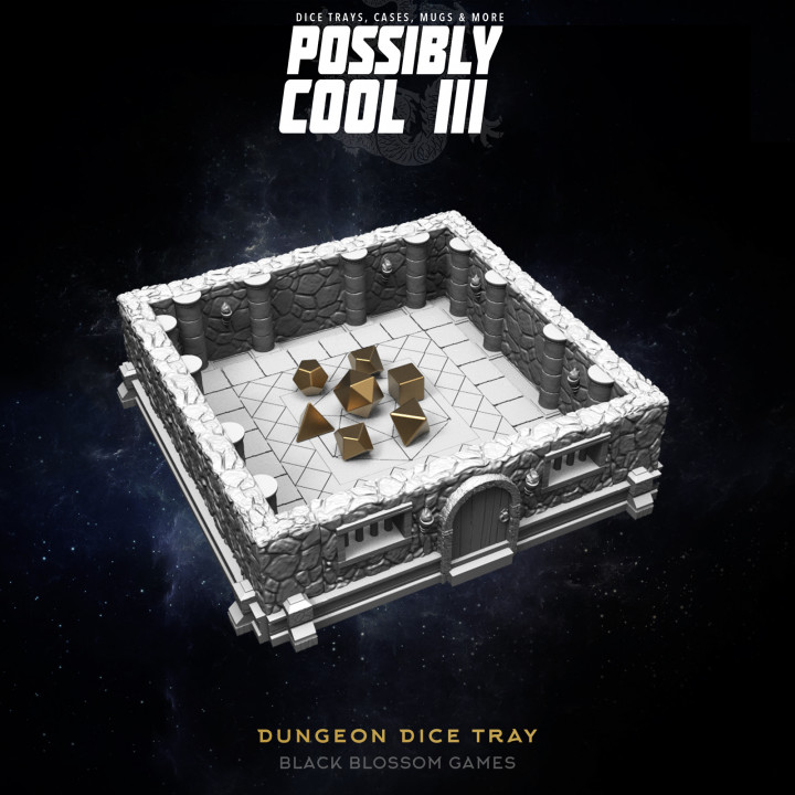 T3DT04 Dungeon Dice Tray:: Possibly Cool Dice Tower 3's Cover