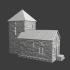 Medieval Water Mill - Model building image