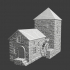 Medieval Water Mill - Model building image