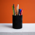 Desk Organizer Set, Twisted & Zigzag Pencil Cups | Vase Mode image