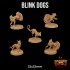 Blink Dogs | PRESUPPORTED | Doggos and Dragons image