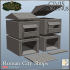 Roman Shop and balcony city building set image