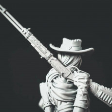 Picture of print of Jane The Gunslinger [presupported]