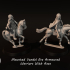 Mounted Vendel Era Armoured Warriors With Axes image