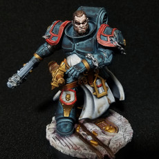 Picture of print of Socratis Crusader Painting Guide + Model