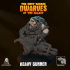 Sci-fi Dwarf Heavy Gunner image
