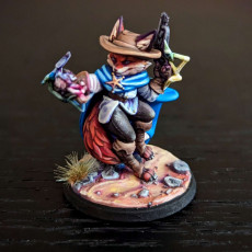 Picture of print of Lucille The Deputy Foxgirl